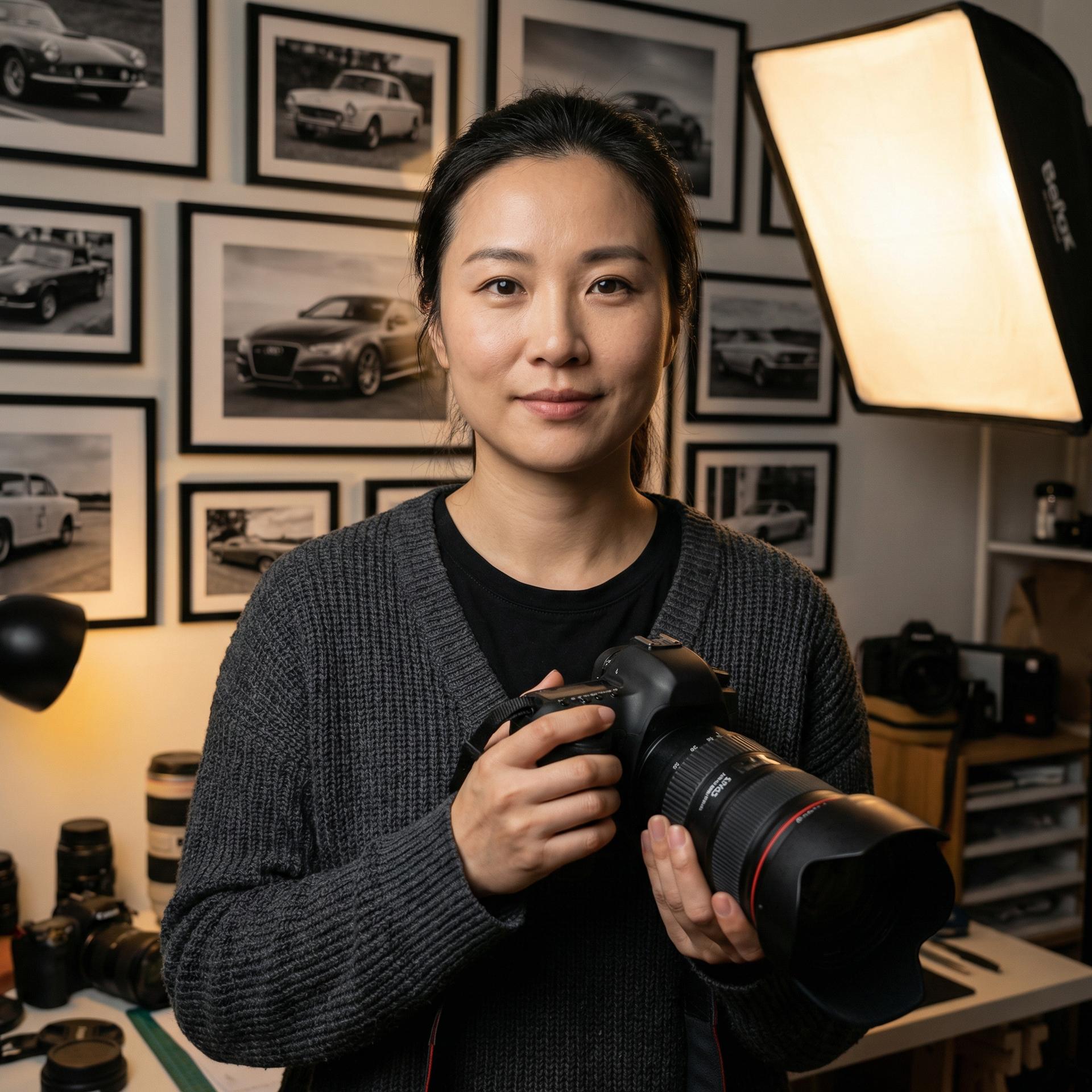 小马拉大车汽车摄影总监林晓彤